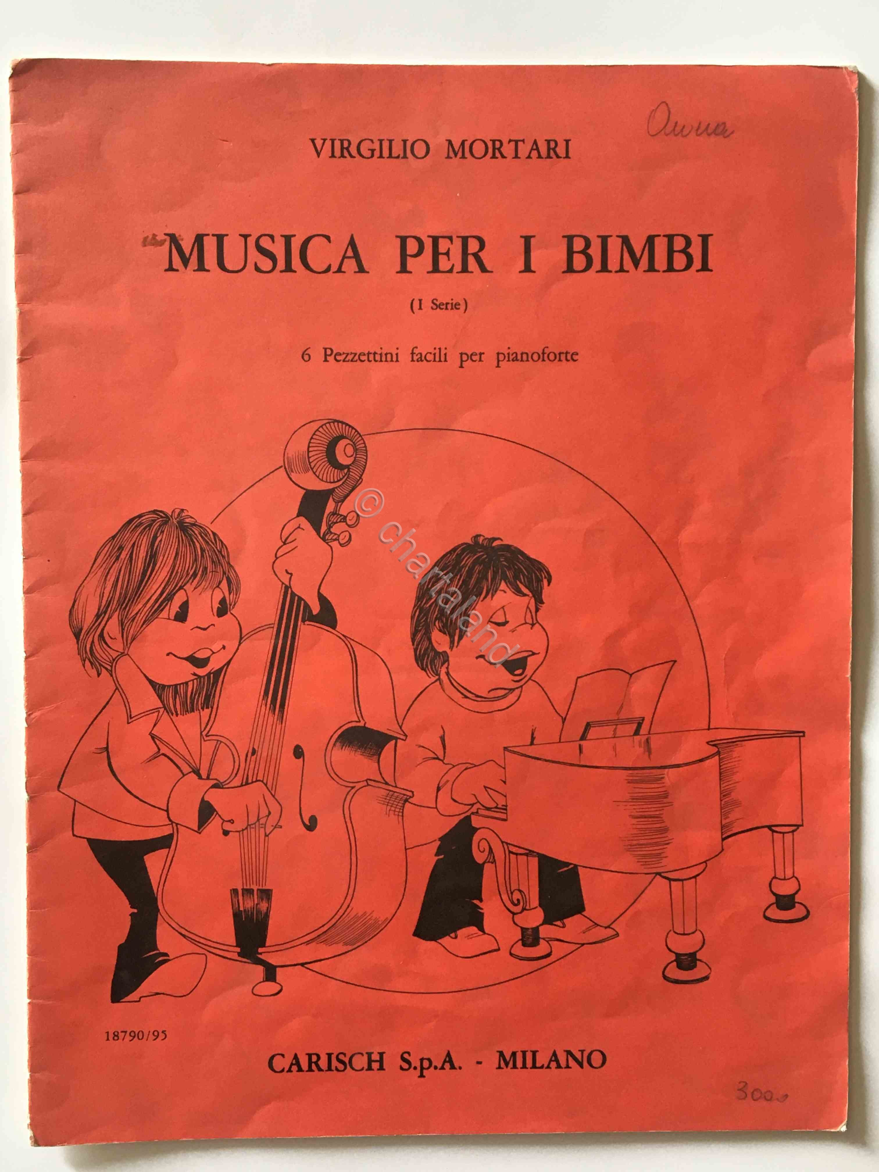 V. Mortari - Musica per i bimbi - Spartito per …