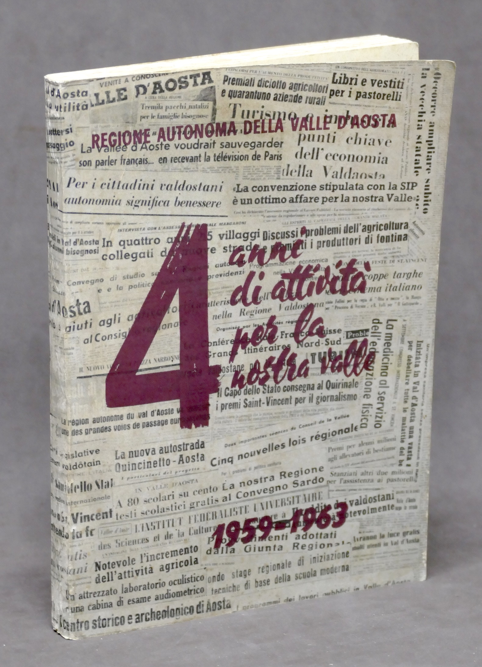 Valle d'Aosta - 4 anni di attività per la nostra …