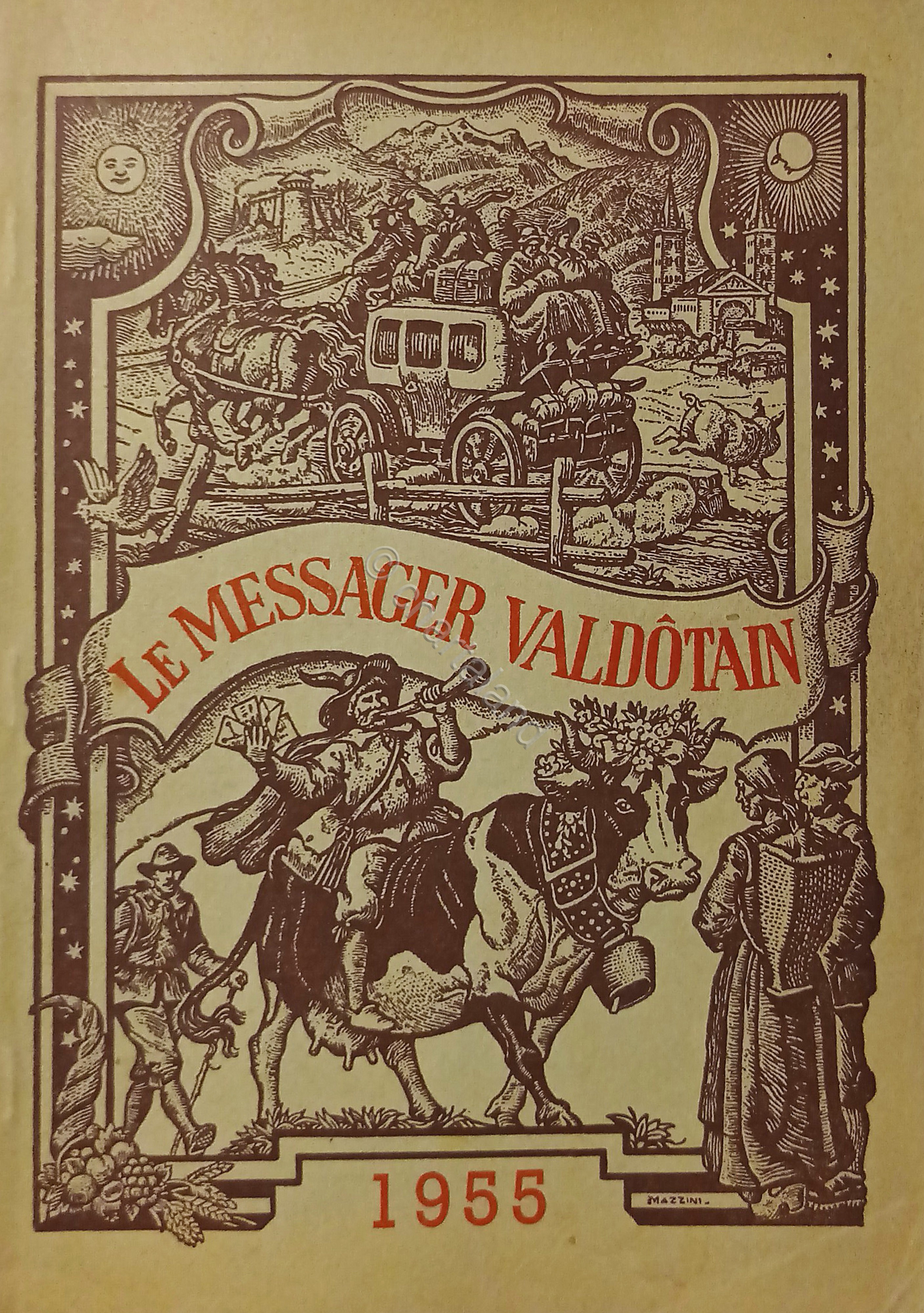 Valle d'Aosta - Le Messager Valdotain - Almanacco Illustrato - …