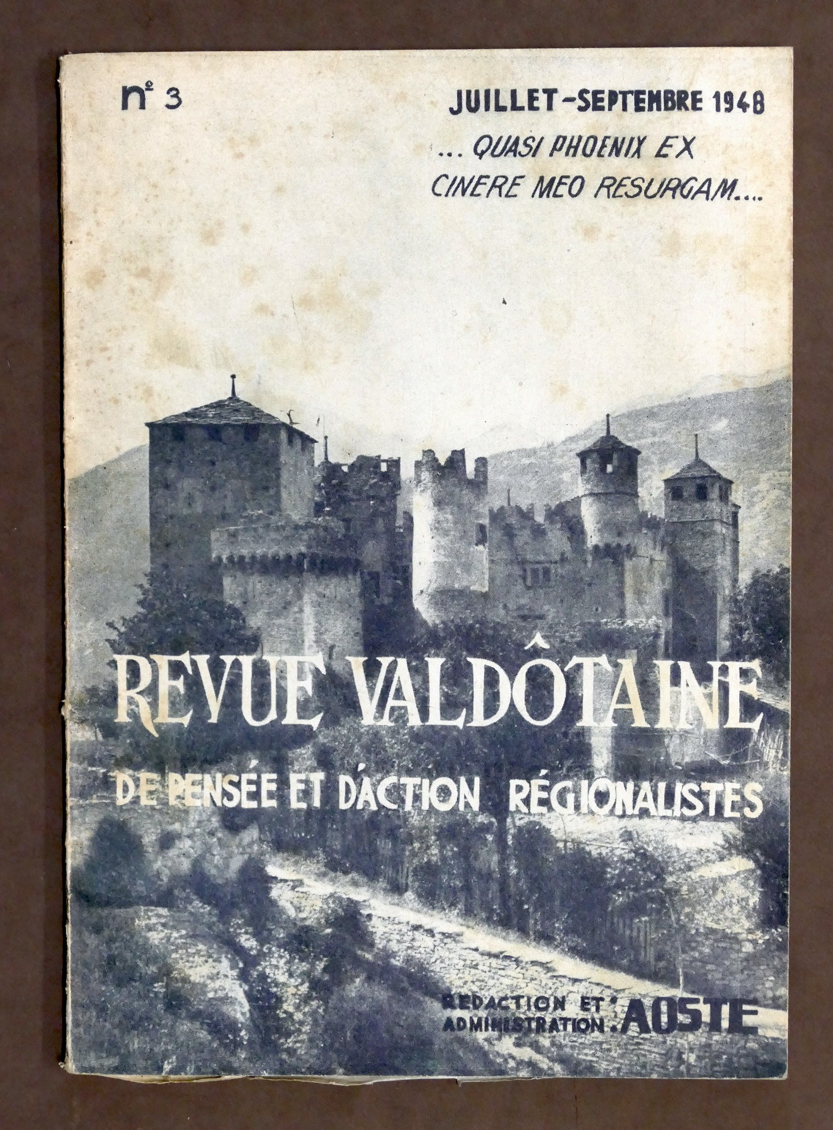 Valle d'Aosta - Rivista - Revue Valdotaine - Luglio - …