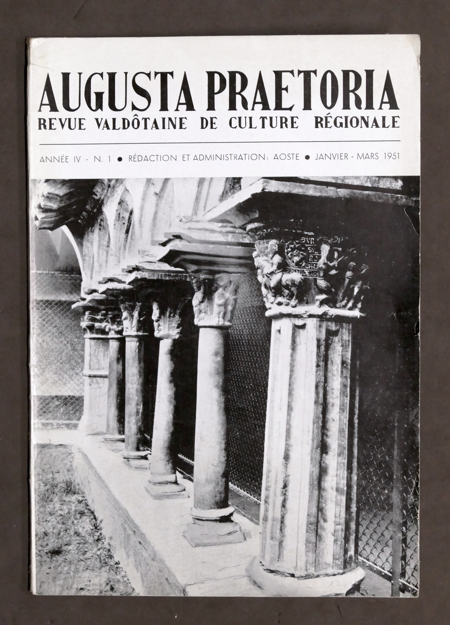 Valle d'Aosta - Rivista Augusta Praetoria N° 1 - Gennaio …