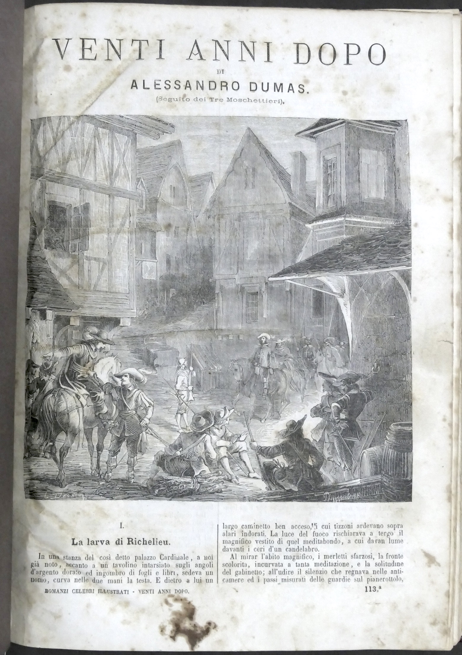 Venti anni dopo Romanzo (seguito dei Tre moschettieri) di A. …
