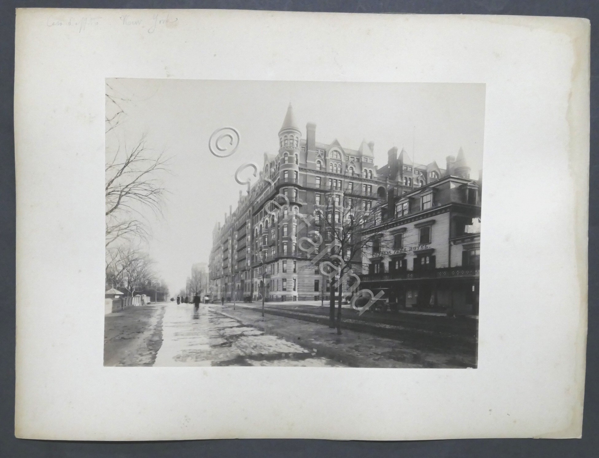 Vintage Photo - New York City : House for rent …