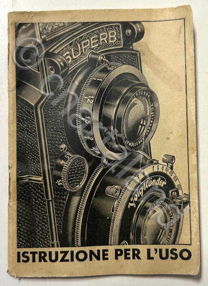 Voigtlander Superb - Istruzioni per l'uso - ed. 1933