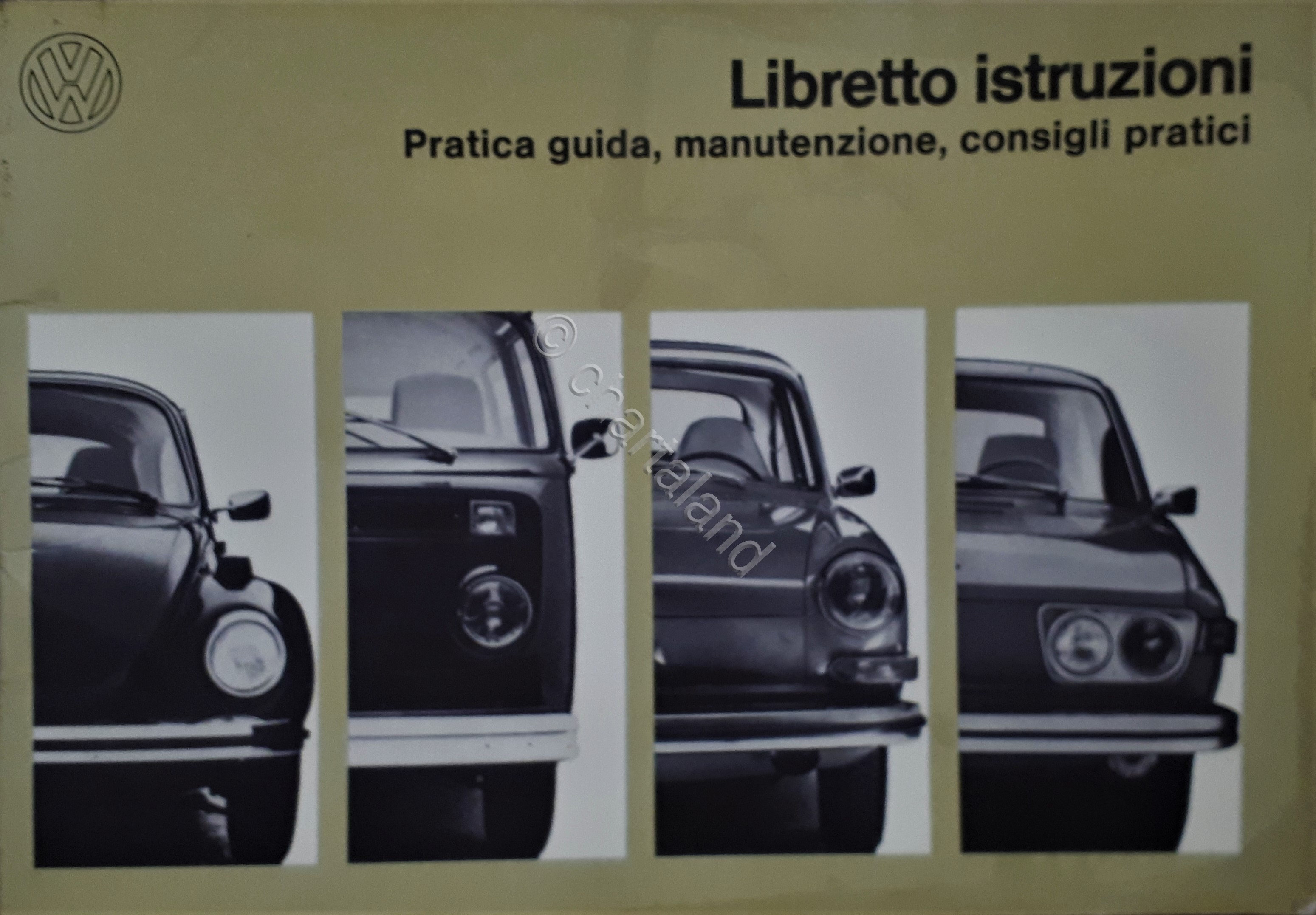 Volkswagen - Libretto istruzioni Parte 2 - Veicoli tipi base …