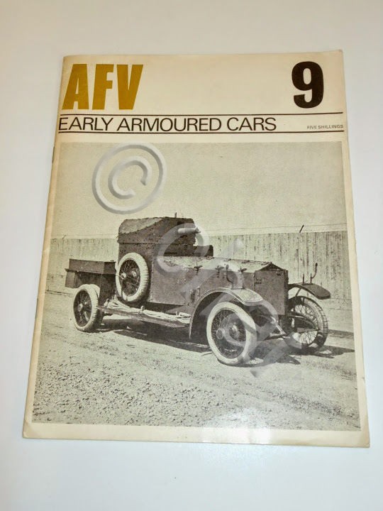 WWI - AFV Early Armoured Cars - ed. 1960 ca.