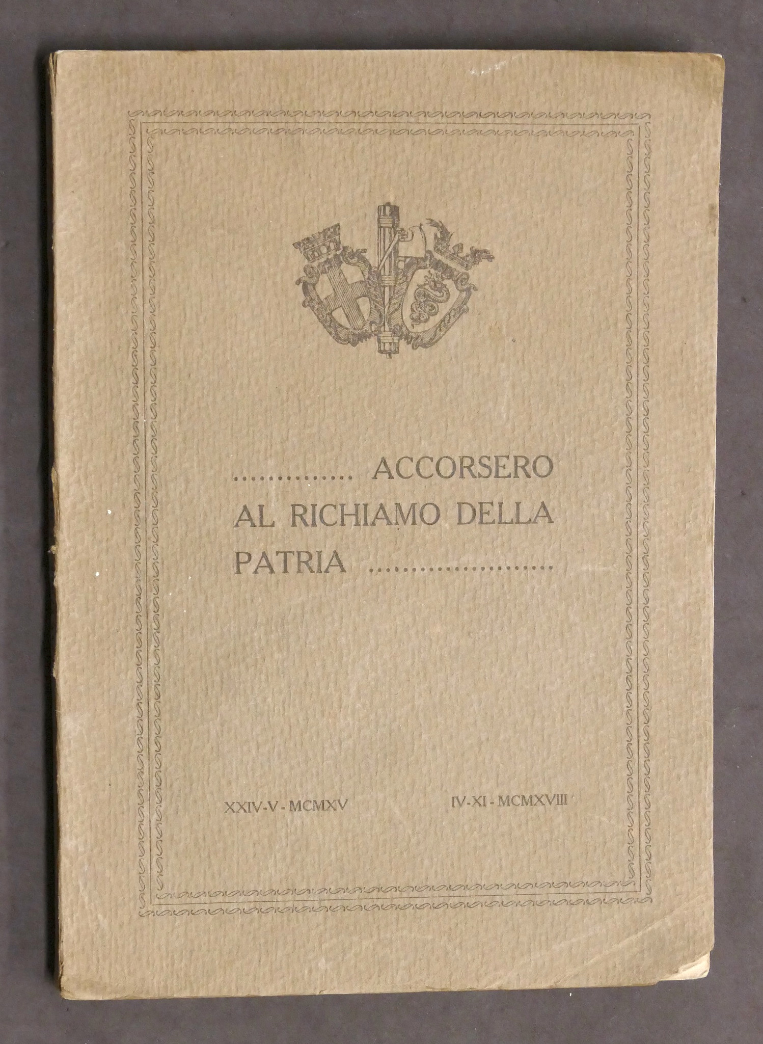 WWI Milano Accorsero al richiamo della patria 1915 - 1918 …