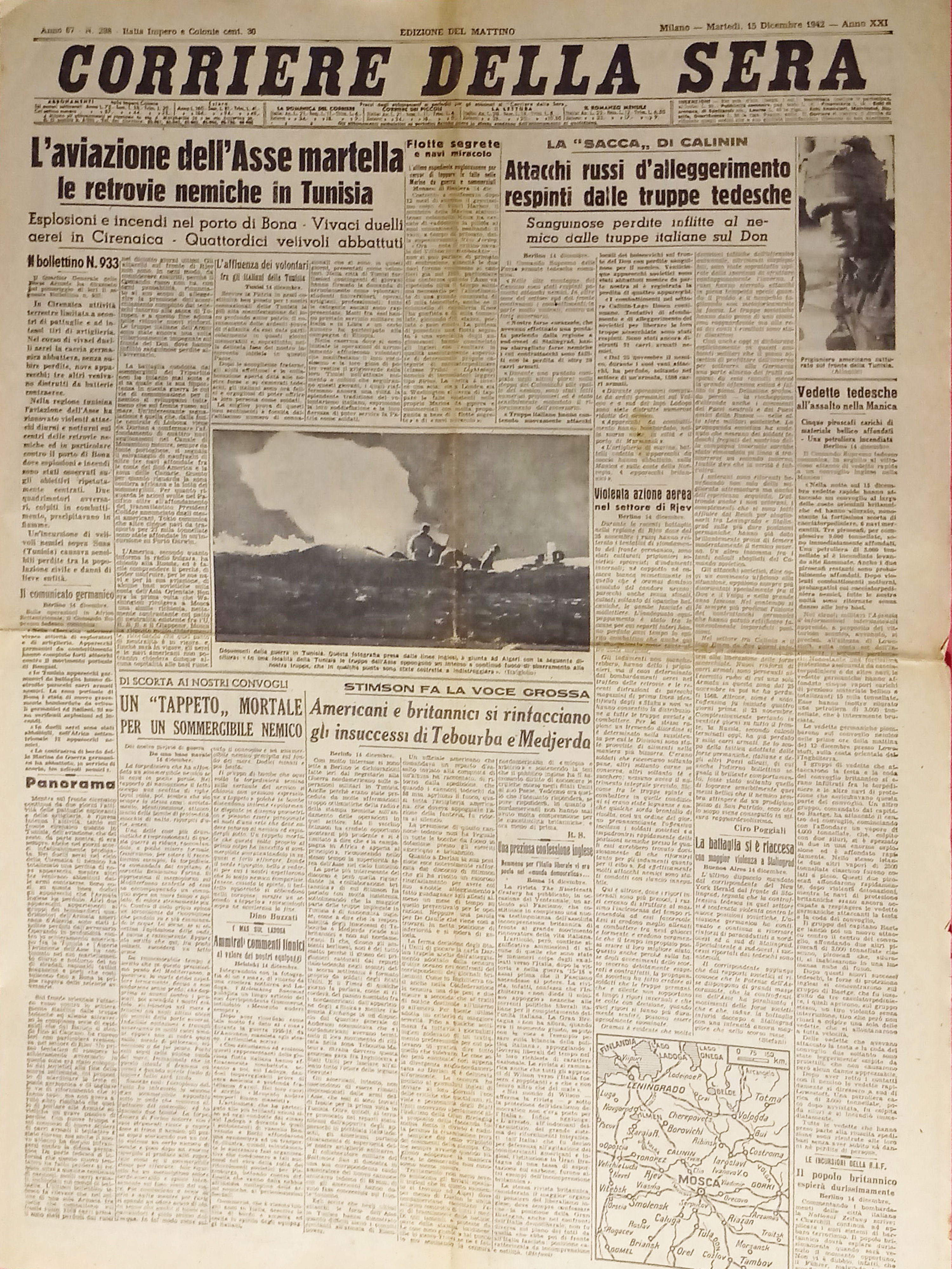 WWII - Corriere della Sera N. 298 - 1942 La …