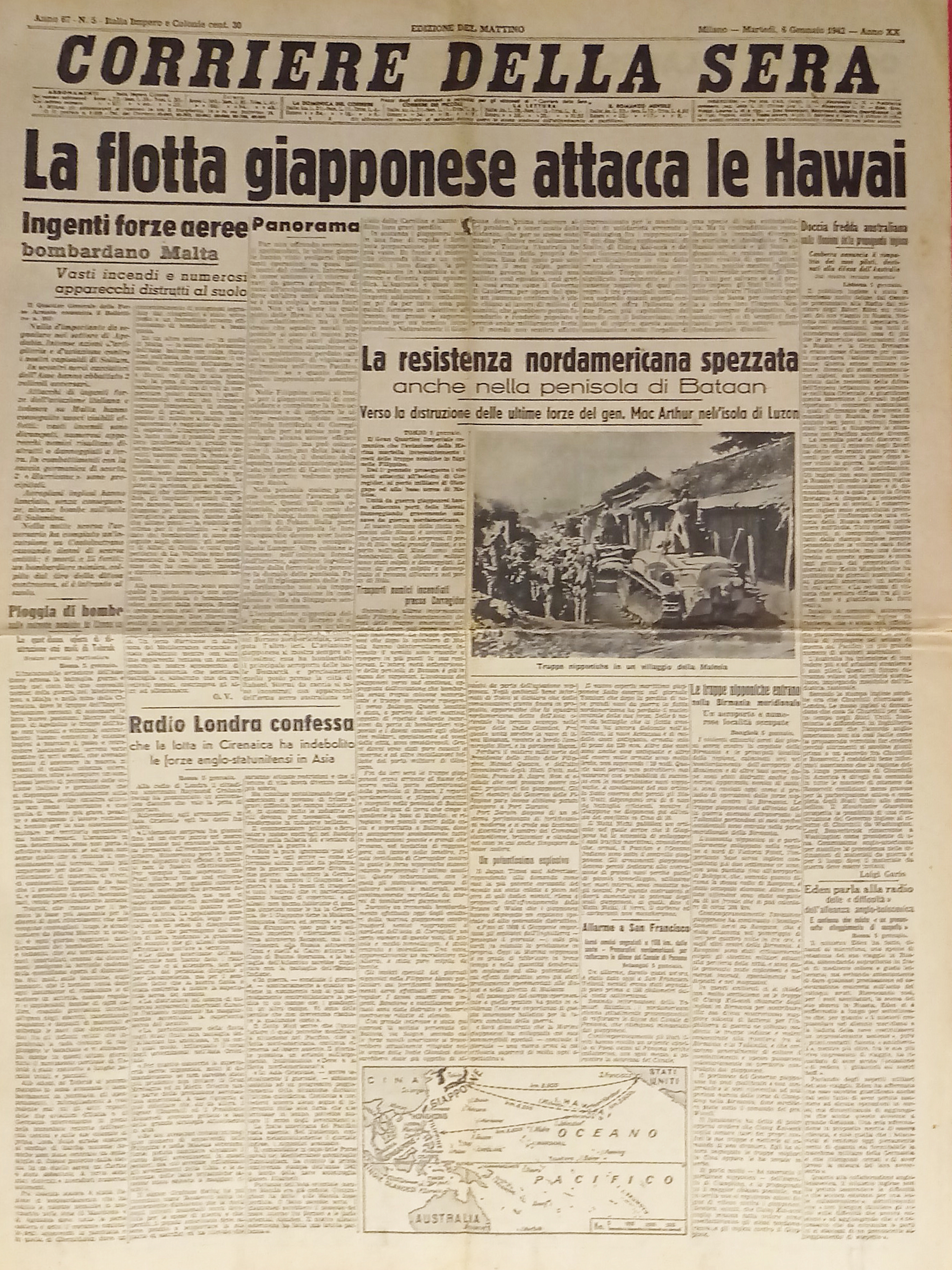 WWII - Corriere della Sera N. 5 - 1942 La …