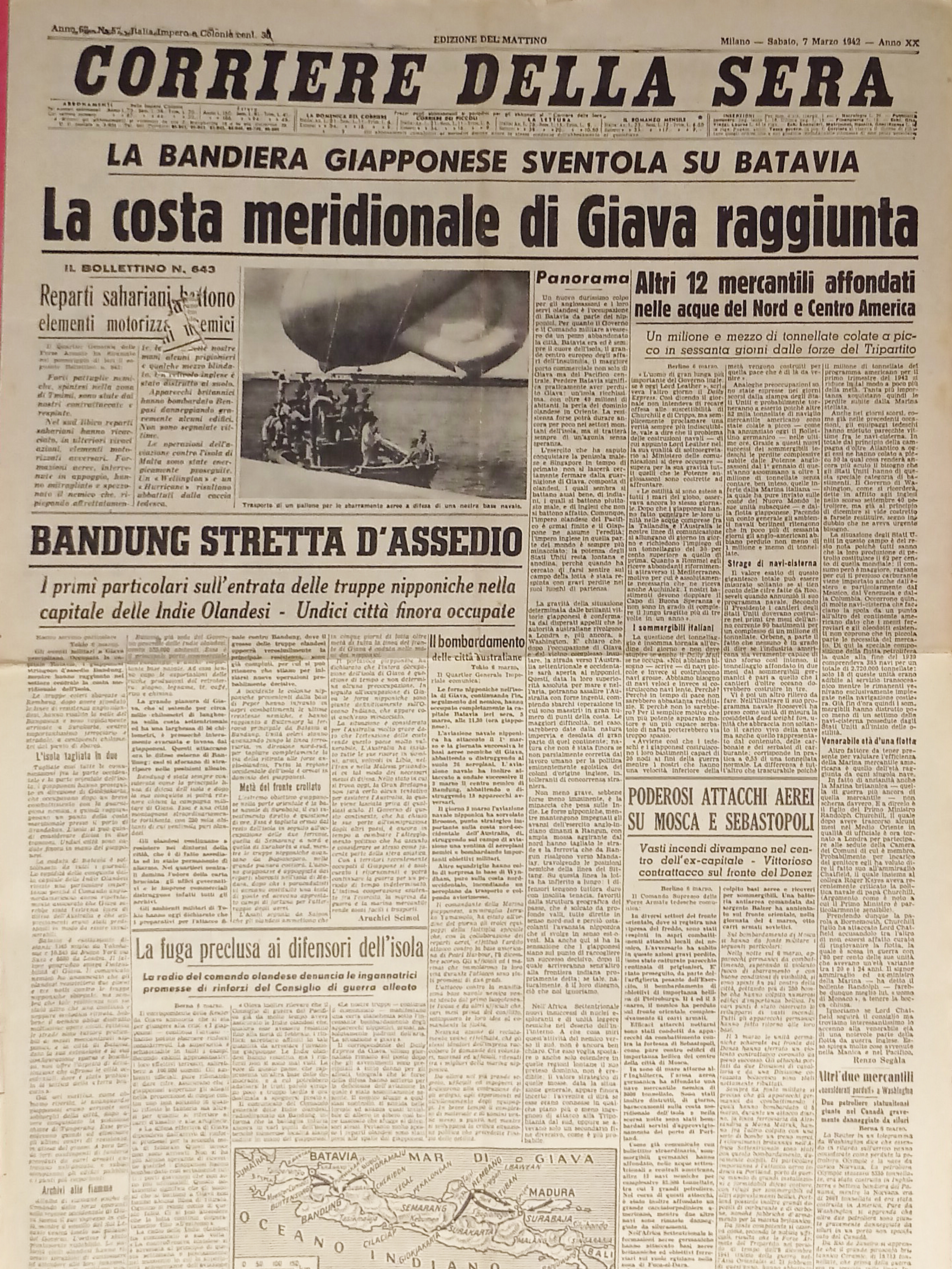WWII - Corriere della Sera N. 57 - 1942 La …