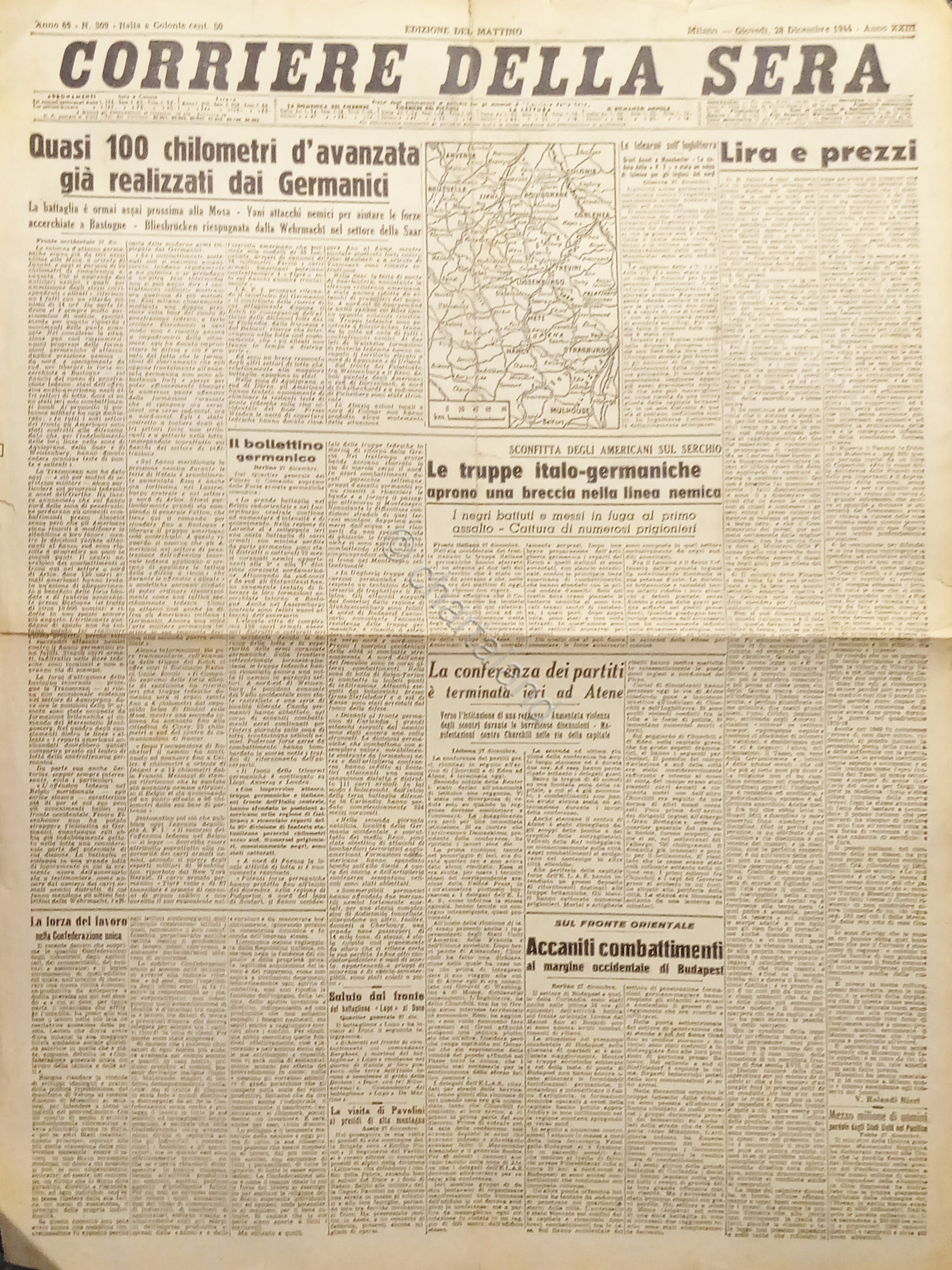 WWII - Quotidiano - Corriere della Sera N. 309 - …