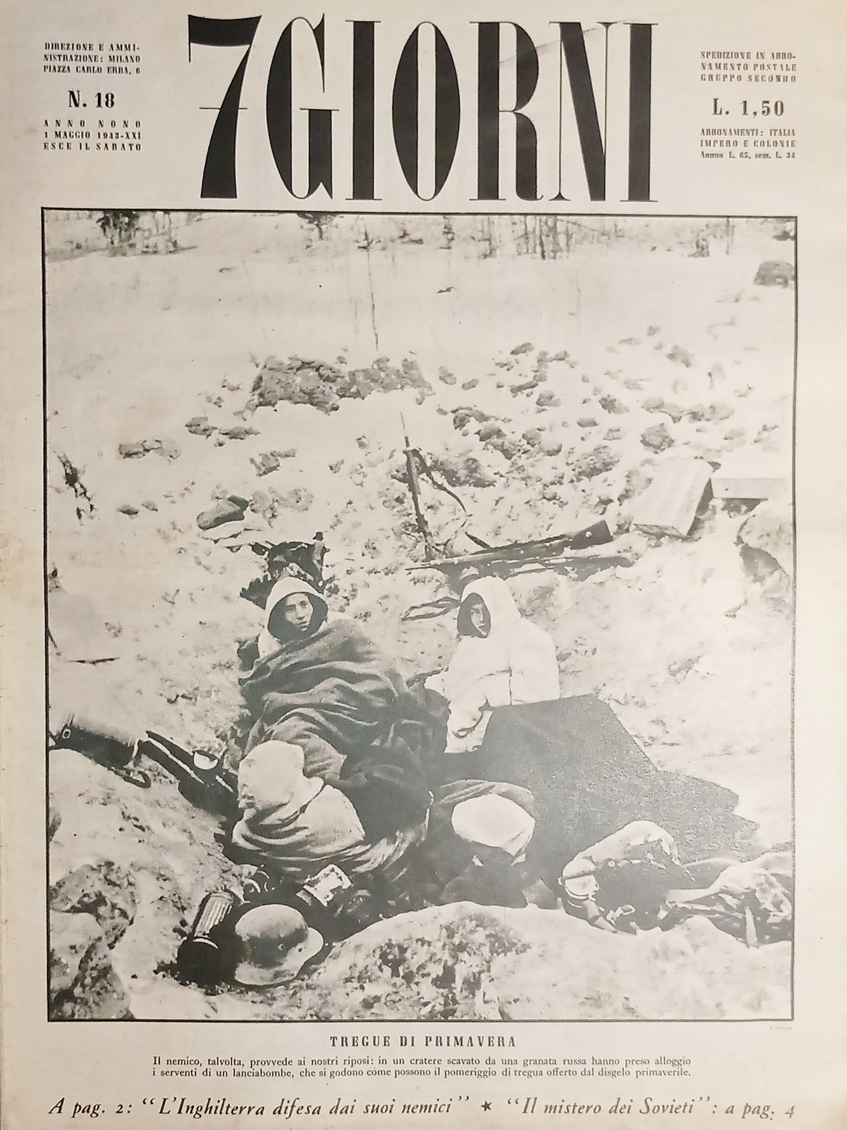 WWII - Settimanale di Attualità - 7 Giorni N. 18 …