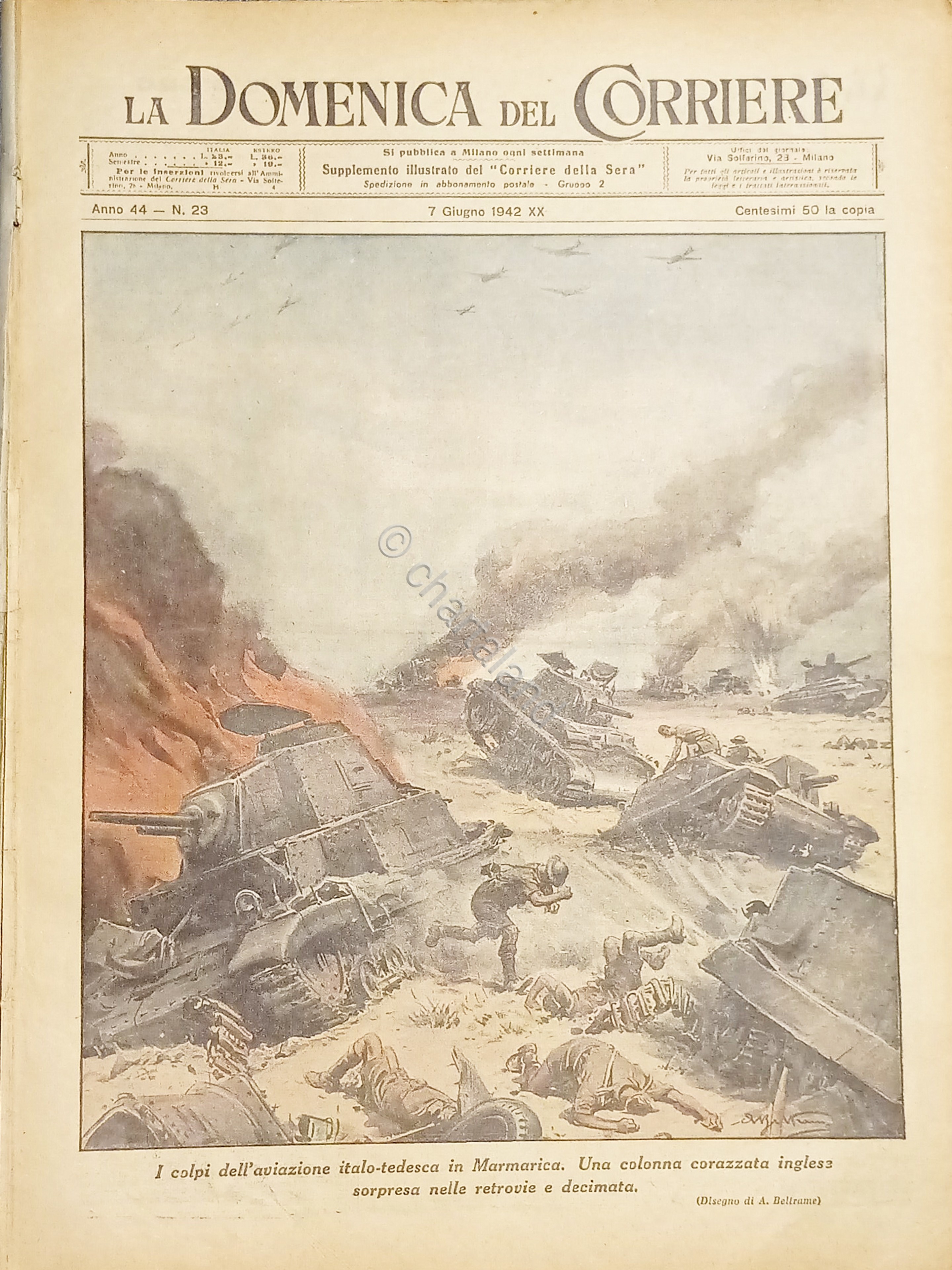 WWII Supplemento del Corriere della Sera - La Domenica del …