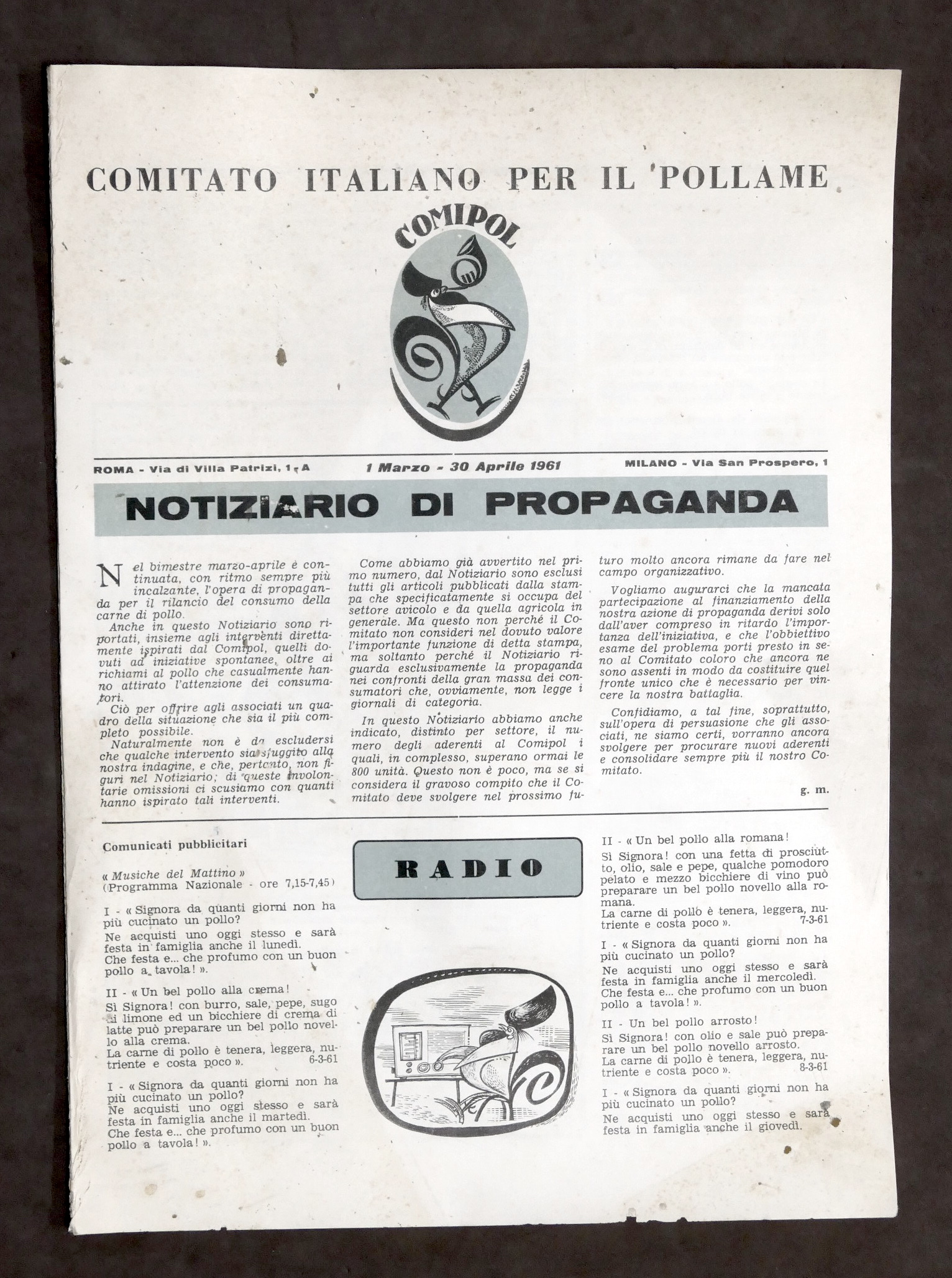 Zootecnica - Comitato Italiano per il pollame - Notiziario di …