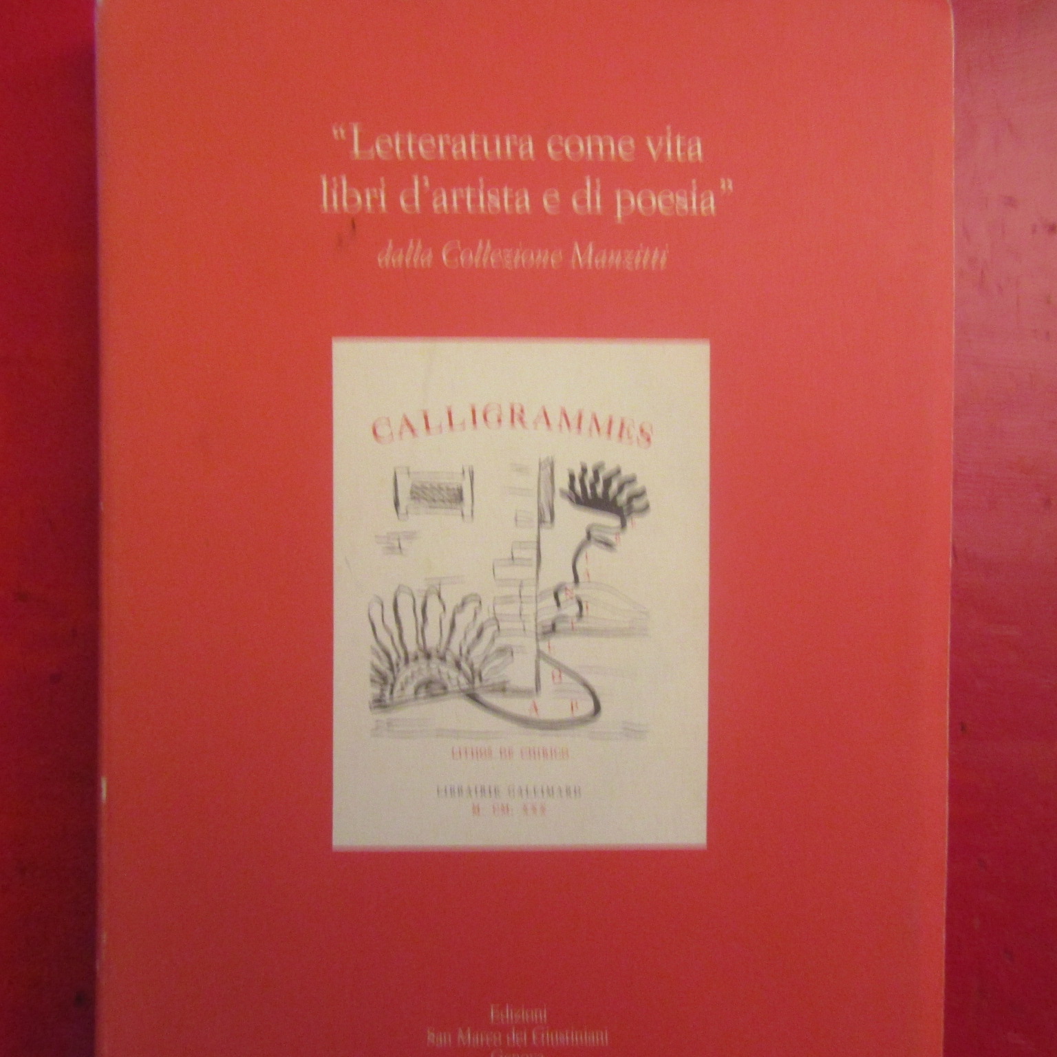 Letteratura come vita libri d'artista e di poesia