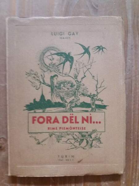 Fora del nì. Rime piemonteise