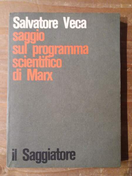 Saggio sul programma scientifico di Marx