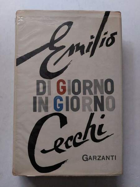 Di giorno in giorno Note di letteratura italiana contemporanea (1945-1954)