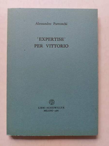 Expertise per Vittorio