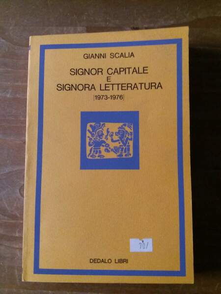 Signor capitale e signora letteratura (1973-1976)