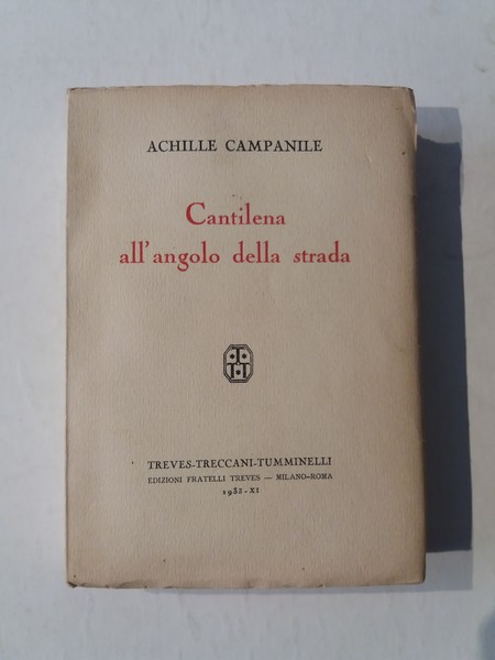 Cantilena all'angolo della strada