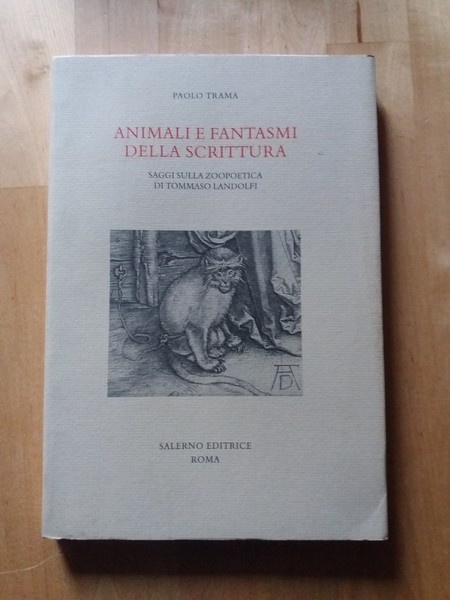 Animali e fantasmi della scrittura Saggi sulla zoopoetica di Tommaso …