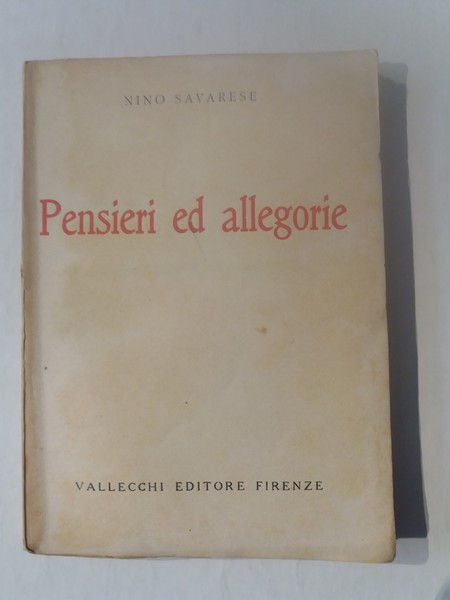 Pensieri ed allegorie 1915-1918