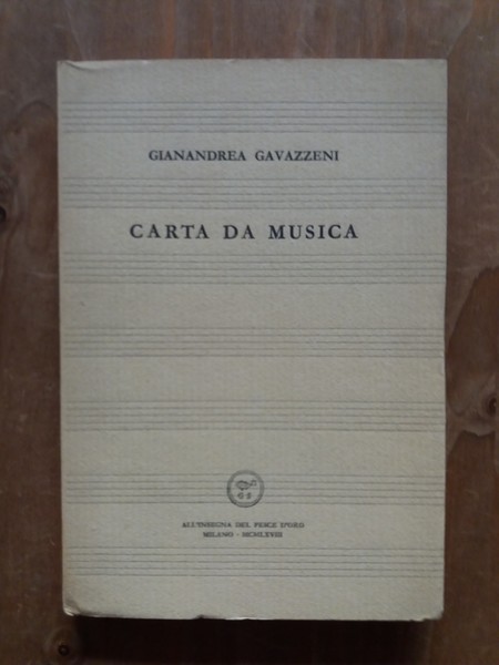 Carta da musica