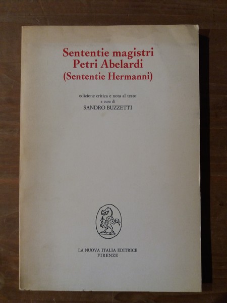 Sententie magistri Petri Abelardi (Sententie Hermanni)