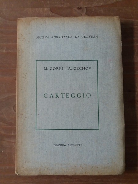 Carteggio Articoli e giudizi