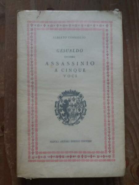 Gesualdo ovvero assassinio a cinque voci