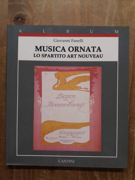 Musica ornata lo spartito art nouveau