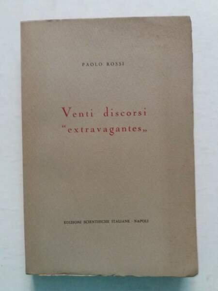 Venti discorsi "extravagantes"