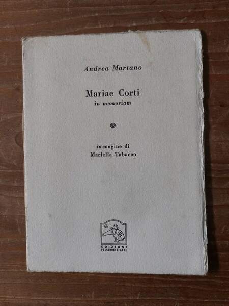 Mariae Corti in memoriam