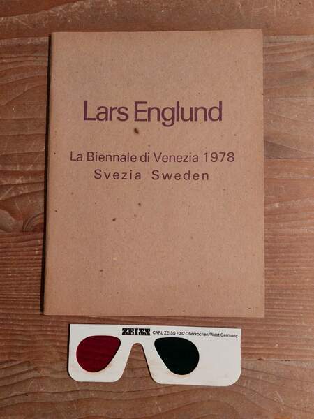 Lars Englund La Biennale di Venezia 1978 Svezia Sweden