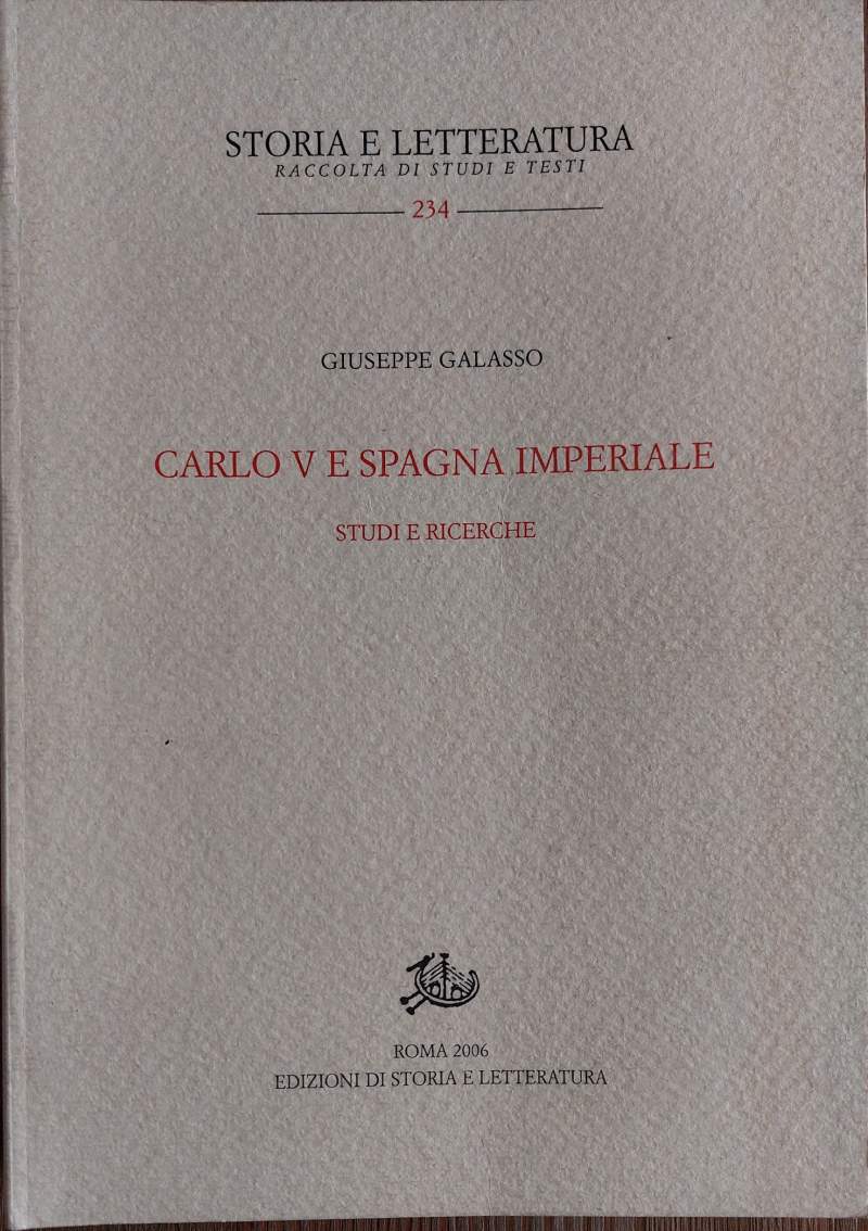 Carlo V s Spagna imperiale Studi e ricerche