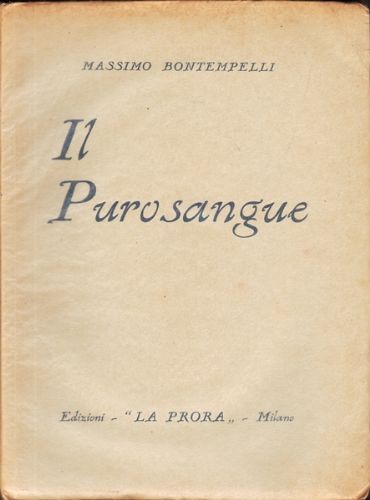 Il Purosangue (Seconda Edizione Rivista).