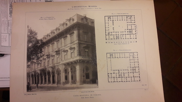 Casa Maspero in Torino. Architetto Enrico Petiti.