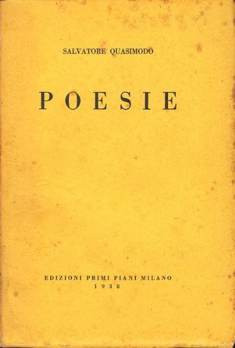 Poesie. Con un saggio di Oreste Macrì sulla poetica della …