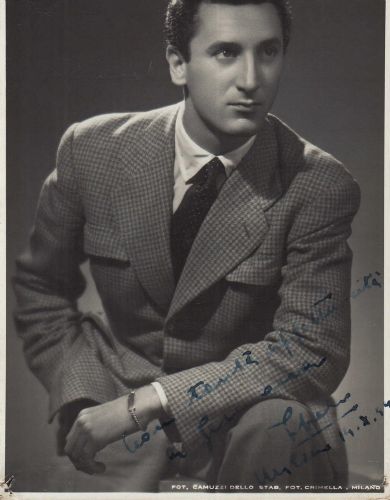 Fotografia con dedica autografa.