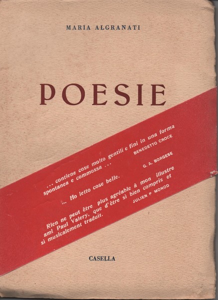 Poesie e traduzioni di quattro Poemi di paul Valery.
