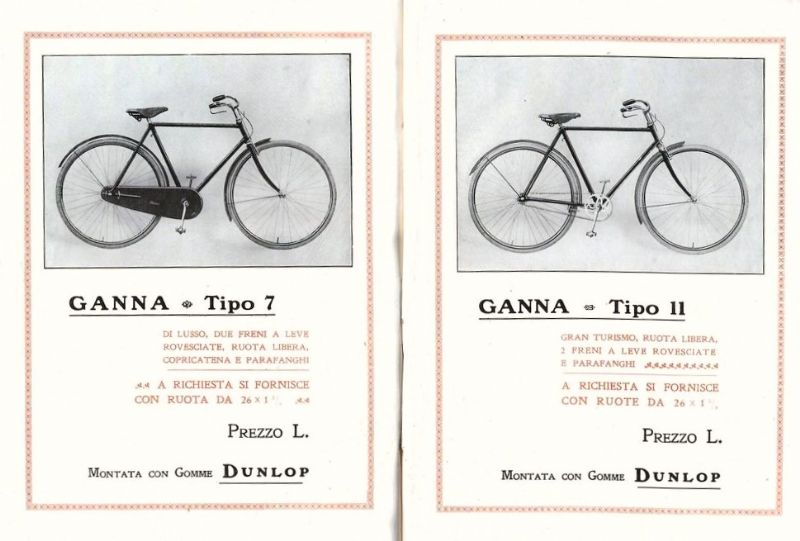Accomandita Luigi Gana & C. Varese. Fabbrica di Velocipedi.