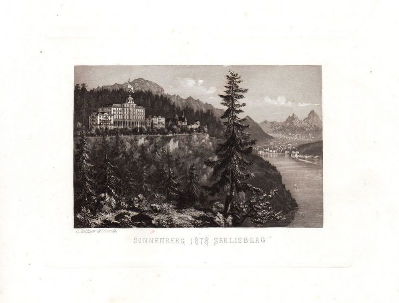 Album Pittoresque Sonnenberg. Hotel und Pension Seelisberg.