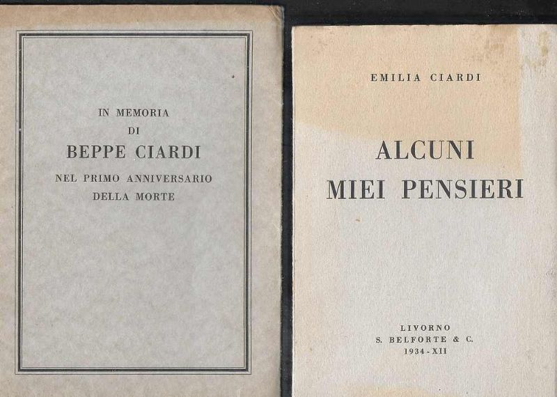 Alcuni miei pensieri.