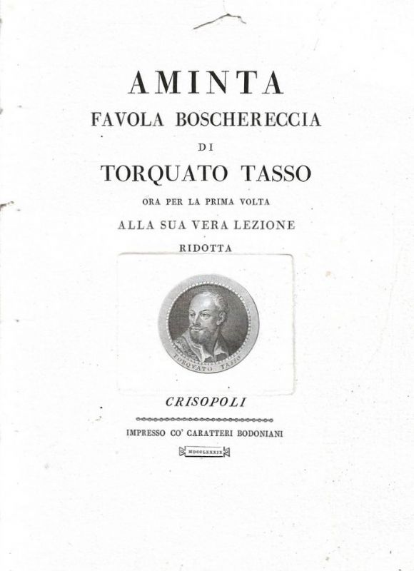 Aminta favola boschereccia, opera per la prima volta alla sua …