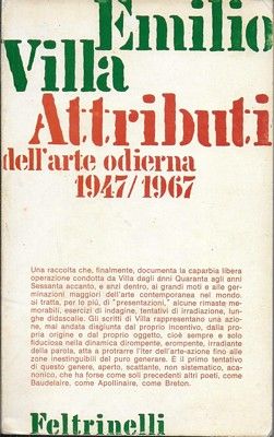 Attributi dell'arte odierna 1947/1967.