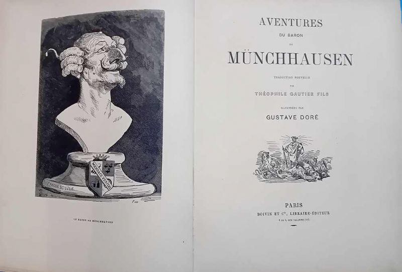 Aventures du Baron de Munchhausen, traduction nouvelle par Théophile Gautier …