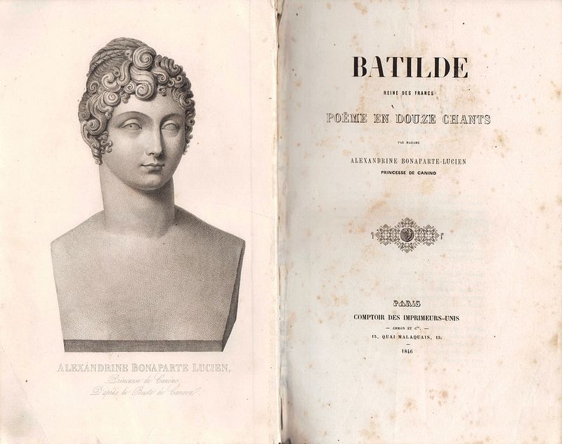 Batilde Reine des Francs. Poeme en douze chants.