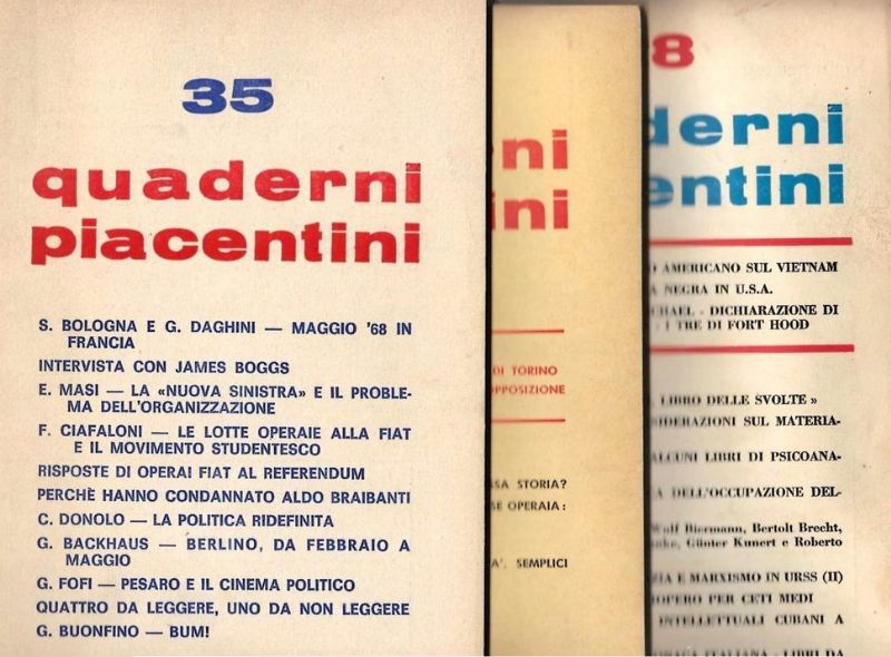 Bimestrale diretto da Piergiorgio Bellocchio.
