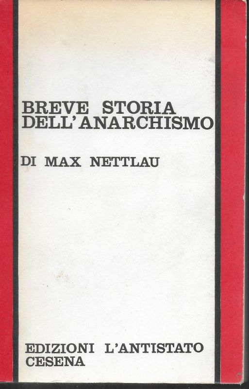 Breve storia dell'Anarchismo.